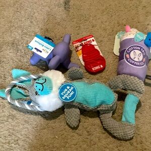 Brand new dog toys